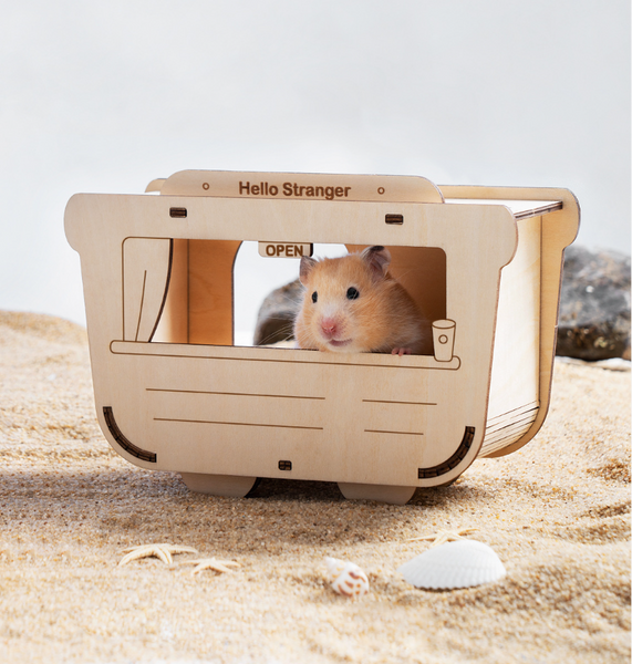 Load image into Gallery viewer, DIY: Hamster Hideout (Breakfast Cart)
