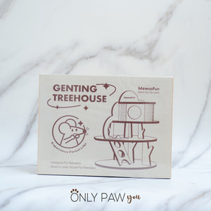 DIY: Hamster Genting Treehouse