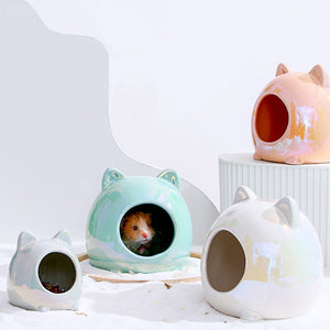 Shiny Kitty Ceramic Hideout