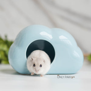 Dream Cloud Ceramic Hamster Hideout