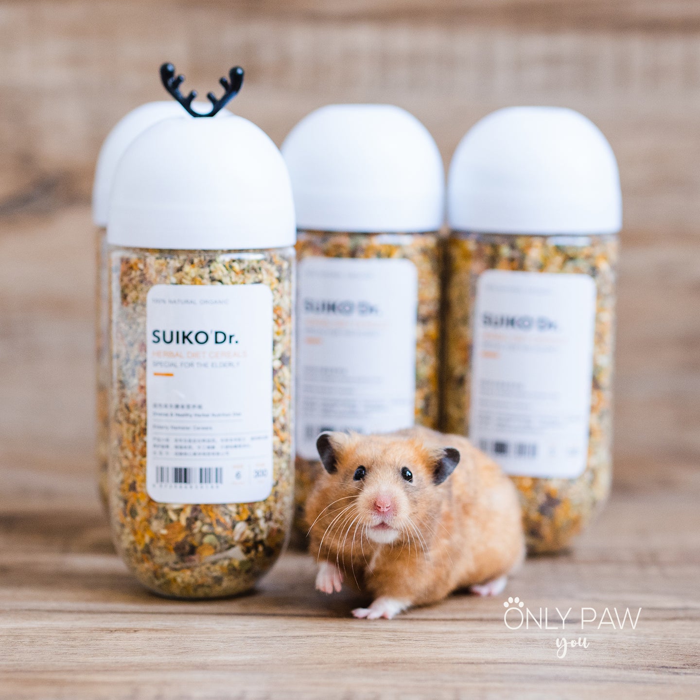 Suiko: Herbal Diet Cereals for Elderly Hamsters