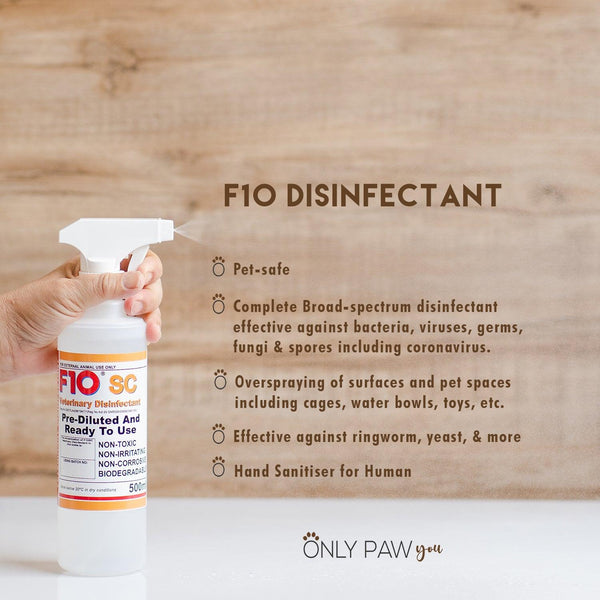 Load image into Gallery viewer, F10 Ready To Use Disinfectant (500ml)

