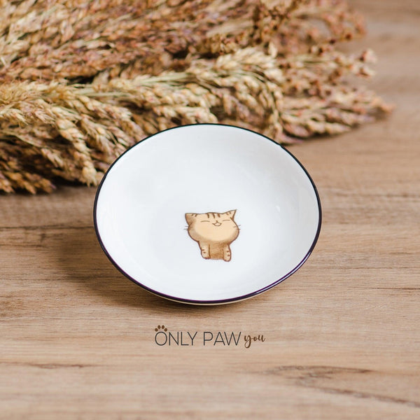 Load image into Gallery viewer, Happy Cat Food Dish
