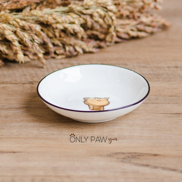 Load image into Gallery viewer, Happy Cat Food Dish
