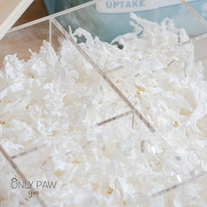 Jonsanty Low Dust Paper Bedding | White