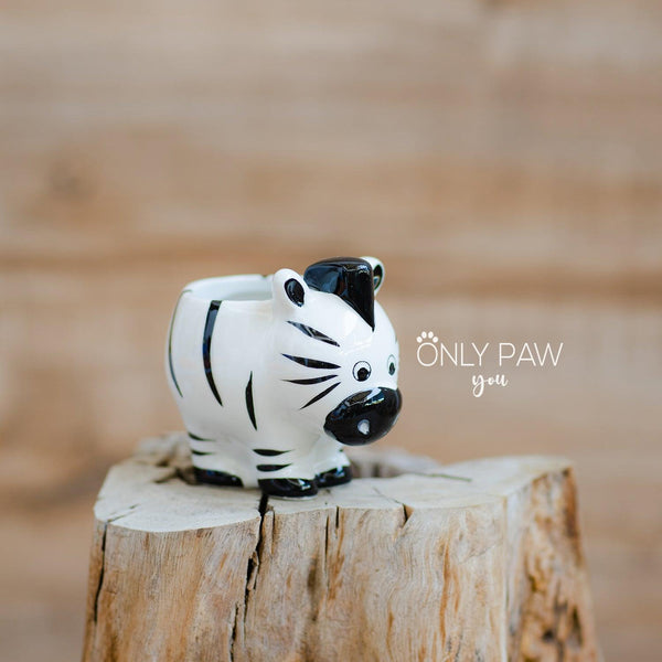 Load image into Gallery viewer, Wild Friends: Ceramic Holder Zebby
